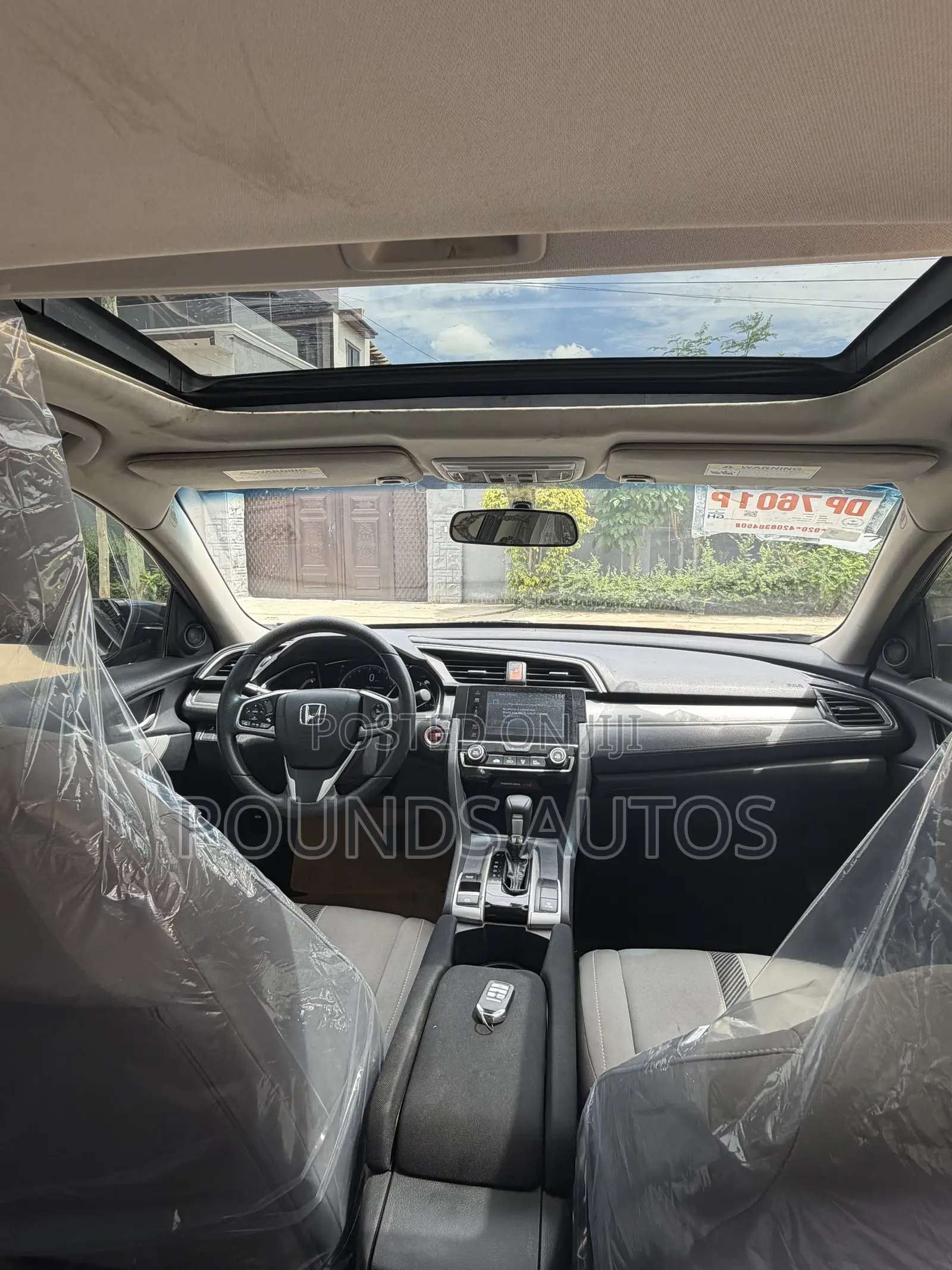 Honda Civic EX Sedan 2018 Black