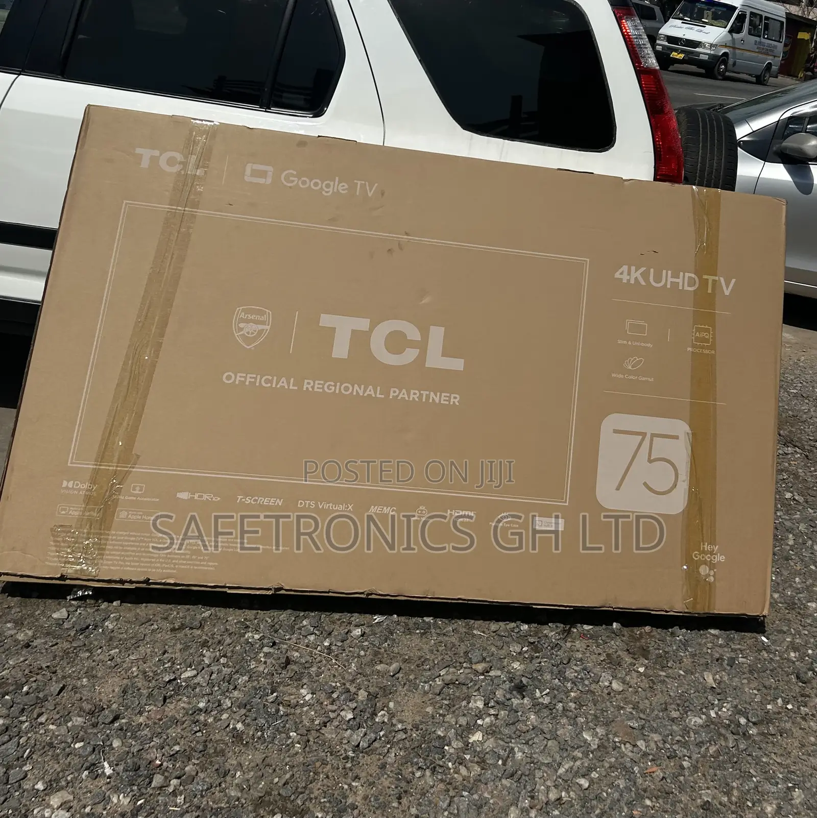 Correct Good TCL 75′′ HDR Frameless Google Tv 75p635