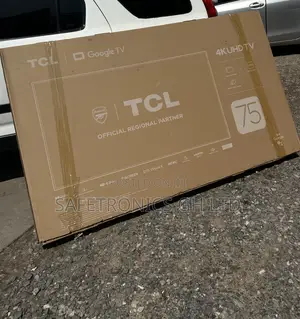 Ultra Modern TCL 75′′ HDR Frameless Google Tv 75p635