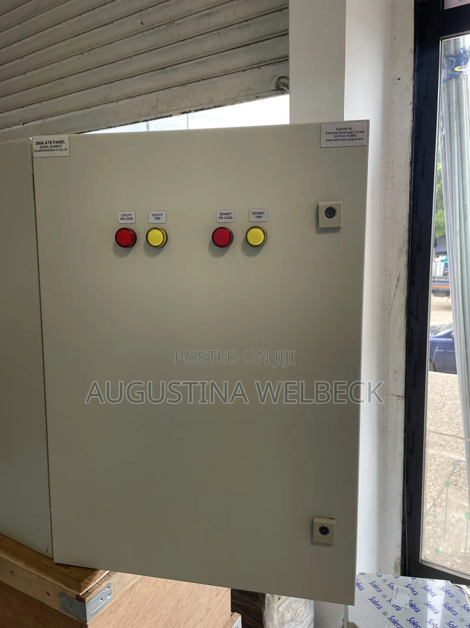 Automatic Changeover Panel (Complete)200amps