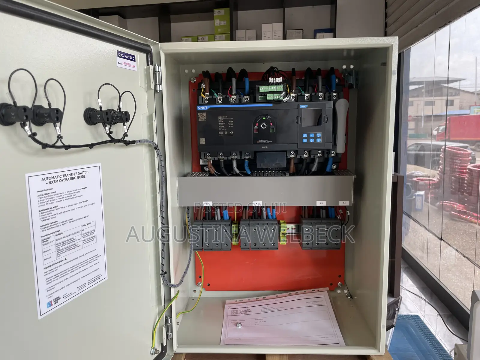 Automatic Changeover Panel (Complete)200amps