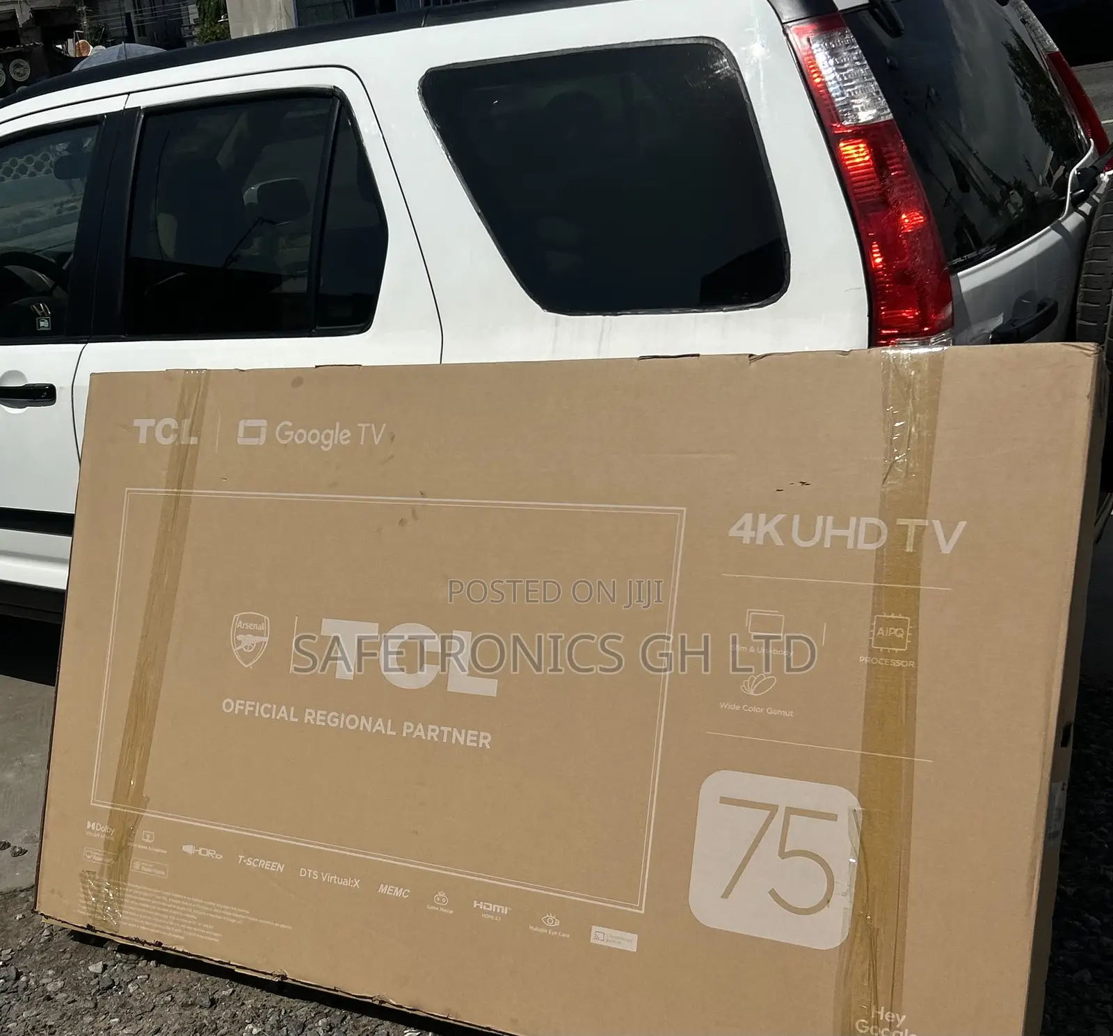 Affordable TCL 75′′ HDR Frameless Google Tv 75p635