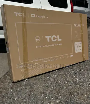 Classic Sleek TCL 75′′ HDR Frameless Google Tv 75p635