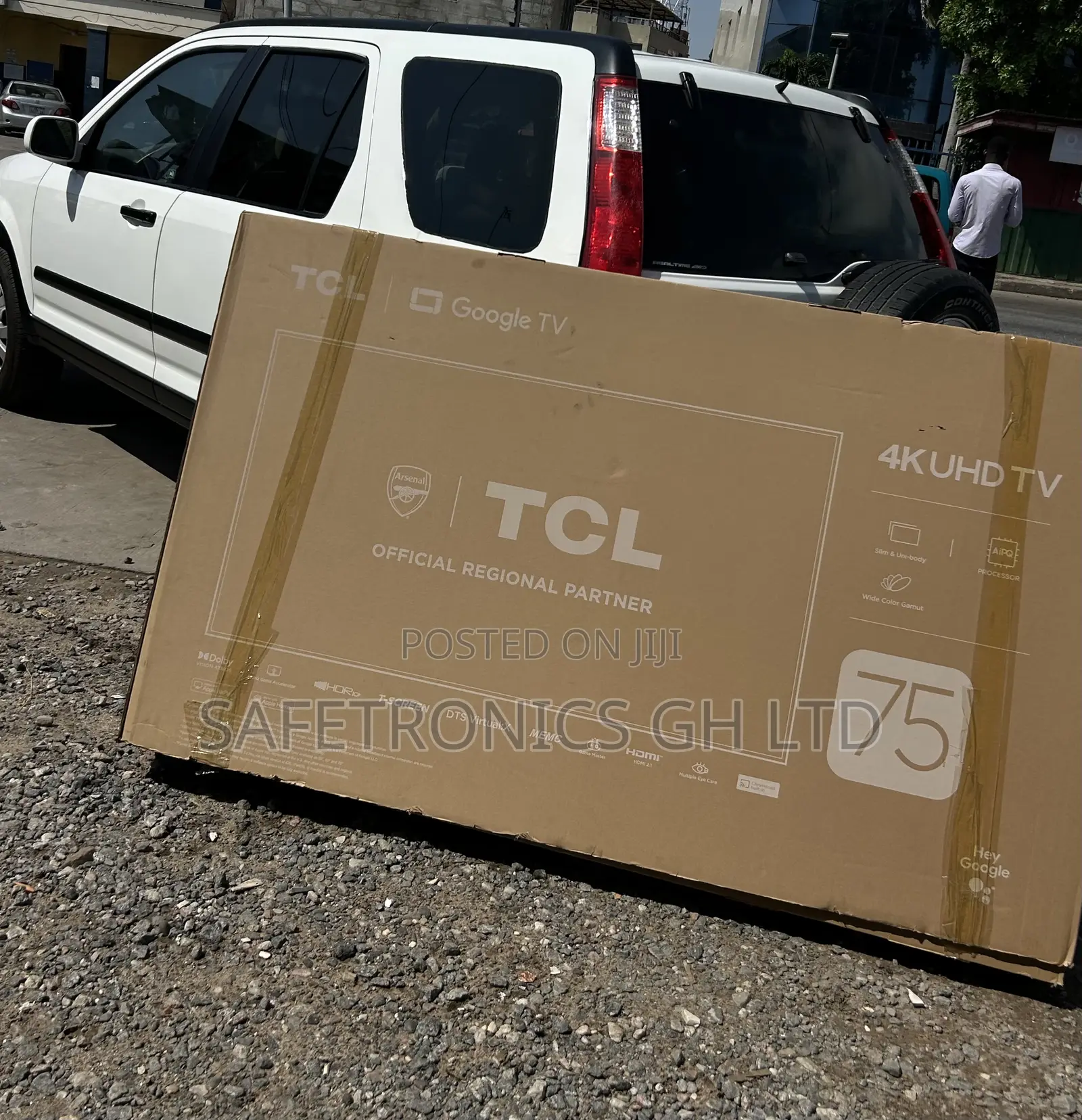 Newly Best TCL 75′′ HDR Frameless Google Tv 75p635