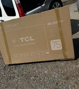 Trust Original TCL 75′′ HDR Frameless Google Tv 75p635