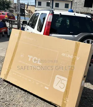 Newly Virtual TCL 75′′ HDR Frameless Google Tv 75p635