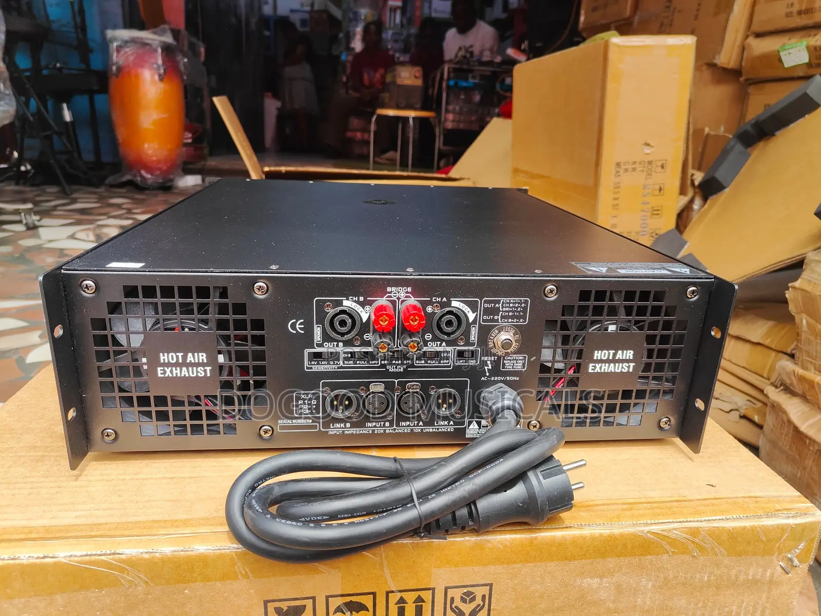 Jac Ms-89000 2-Channel 10000watt Power Amplifier
