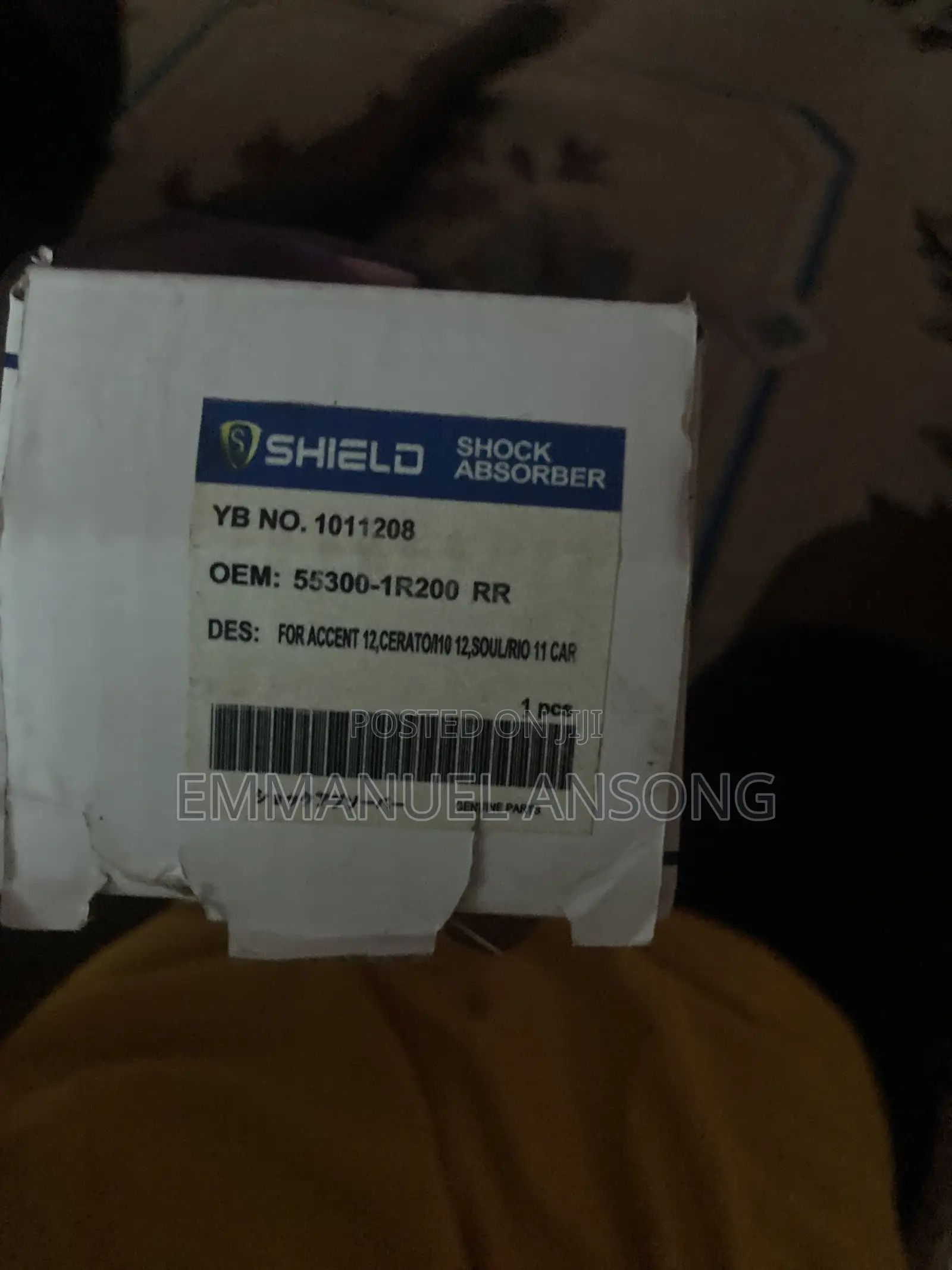Shield Rear Shock Absorber (New)