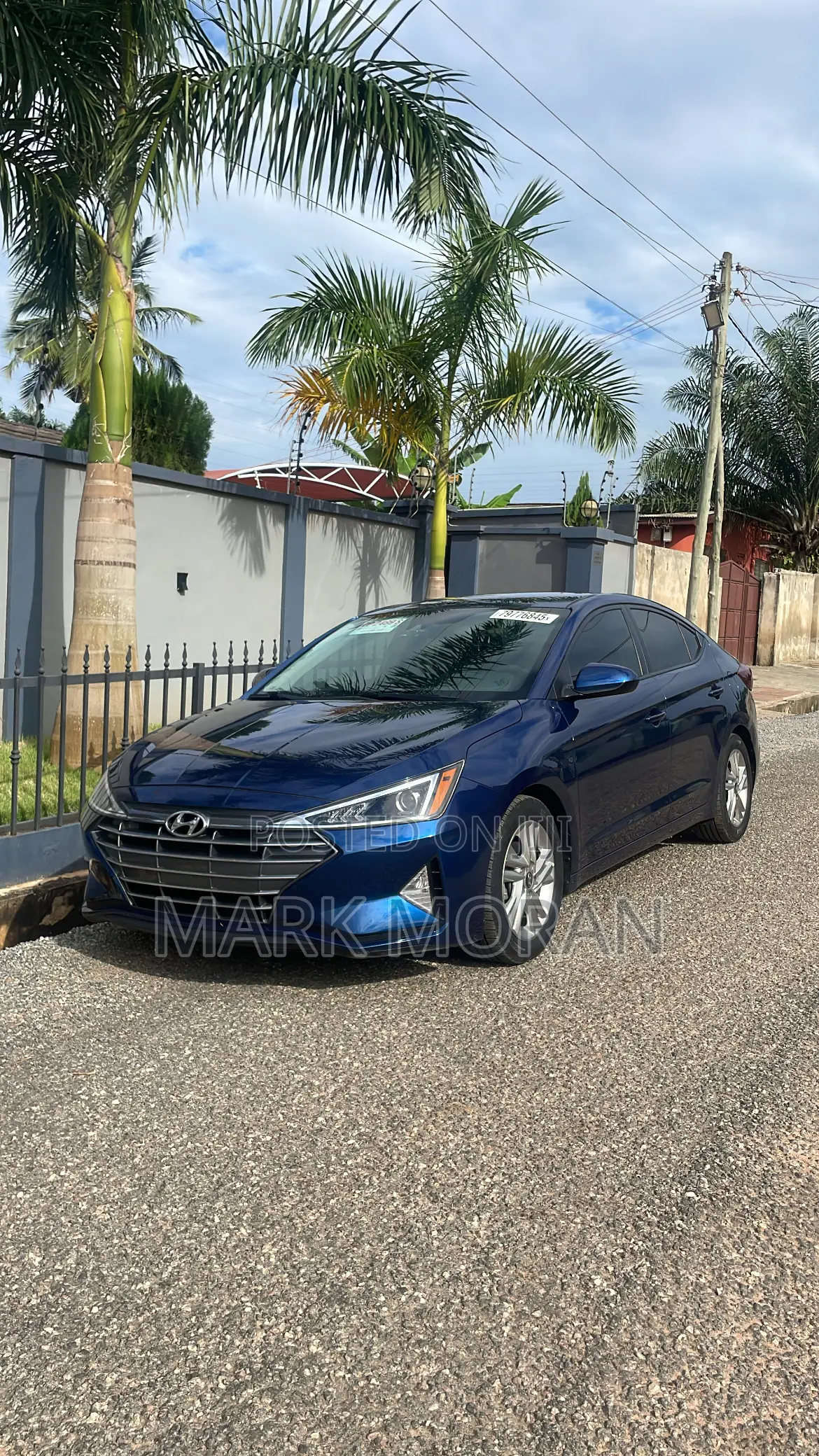 Hyundai Elantra 2019 Blue