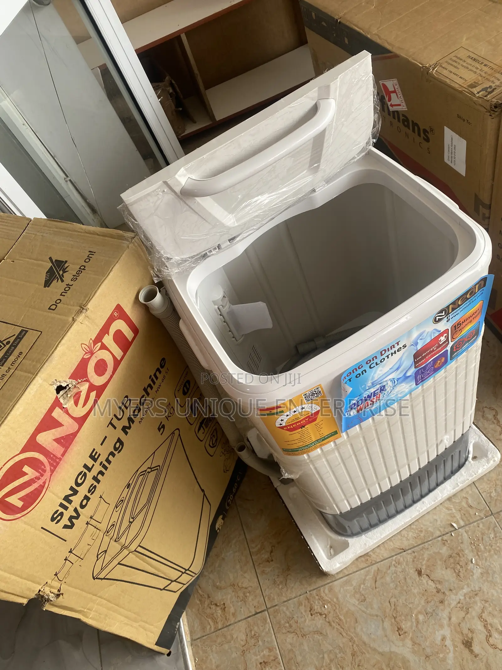 High Quality Washing Machine(5kg Neon) Makes Laundry Easy and Faster