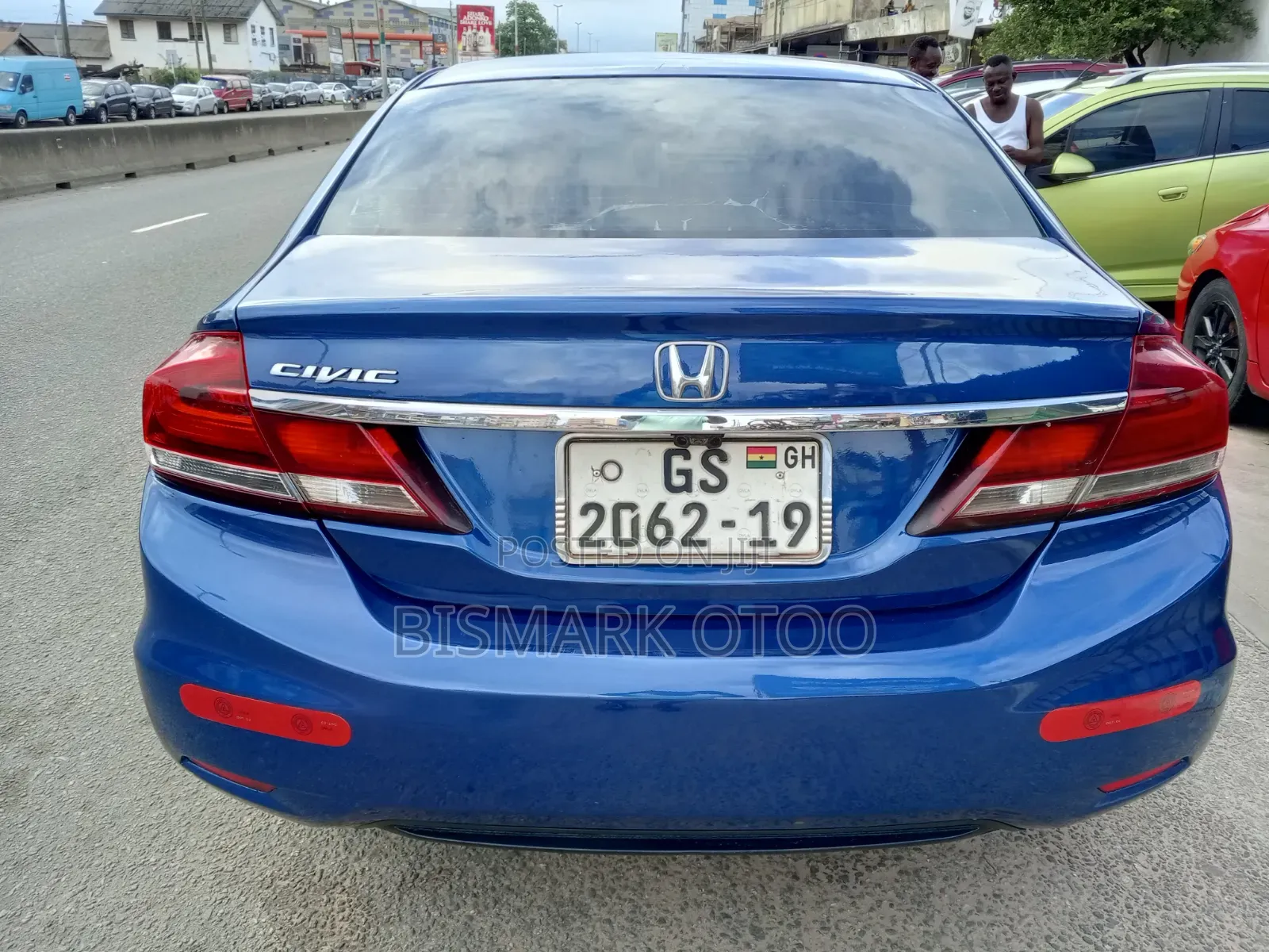 Honda Civic Sedan EX 2013 Blue