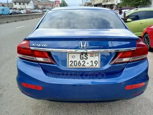 Honda Civic Sedan EX 2013 Blue