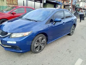 Honda Civic Sedan EX 2013 Blue