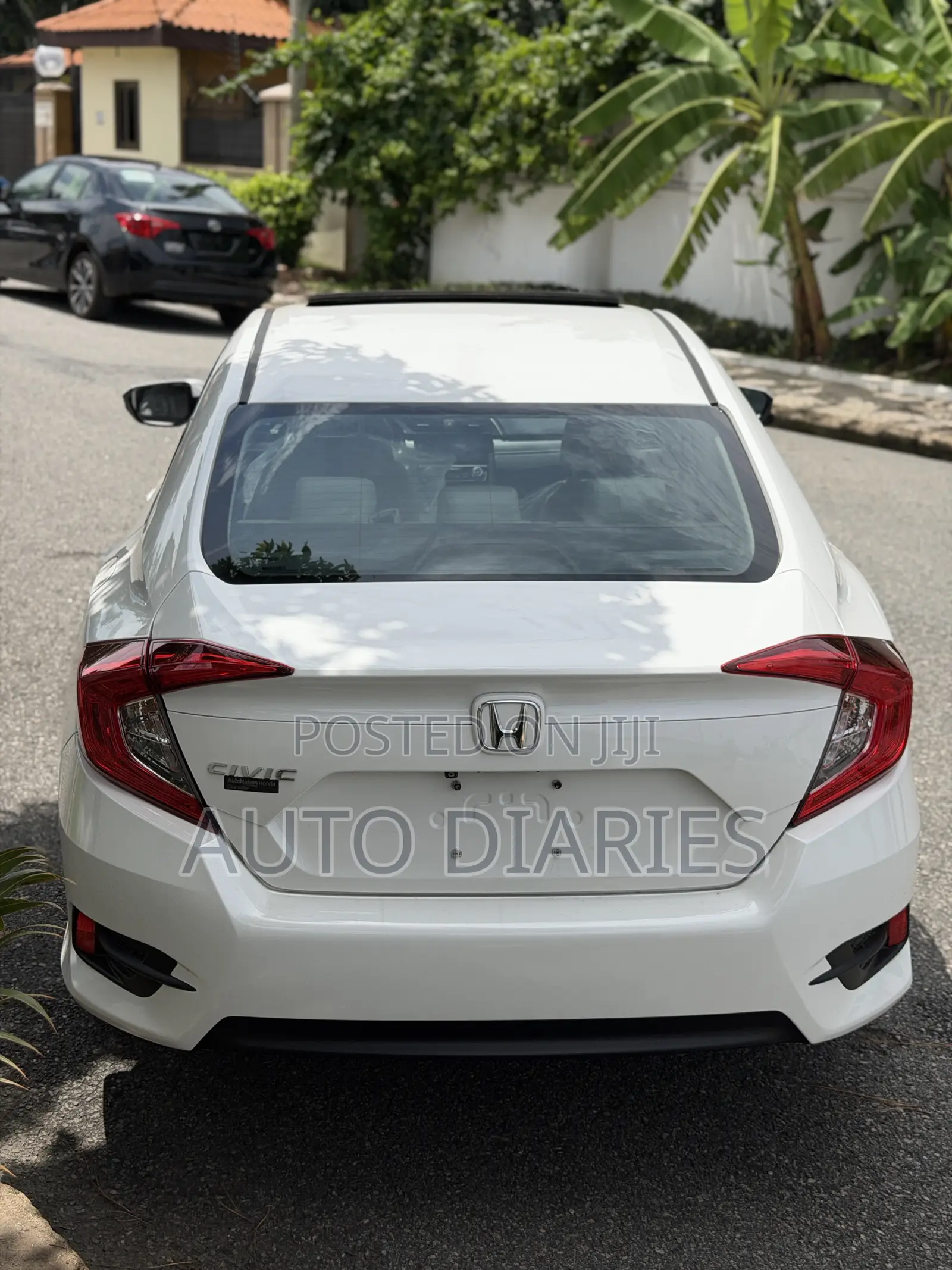 Honda Civic EX 4dr Sedan (1.5L 4cyl) 2016 White
