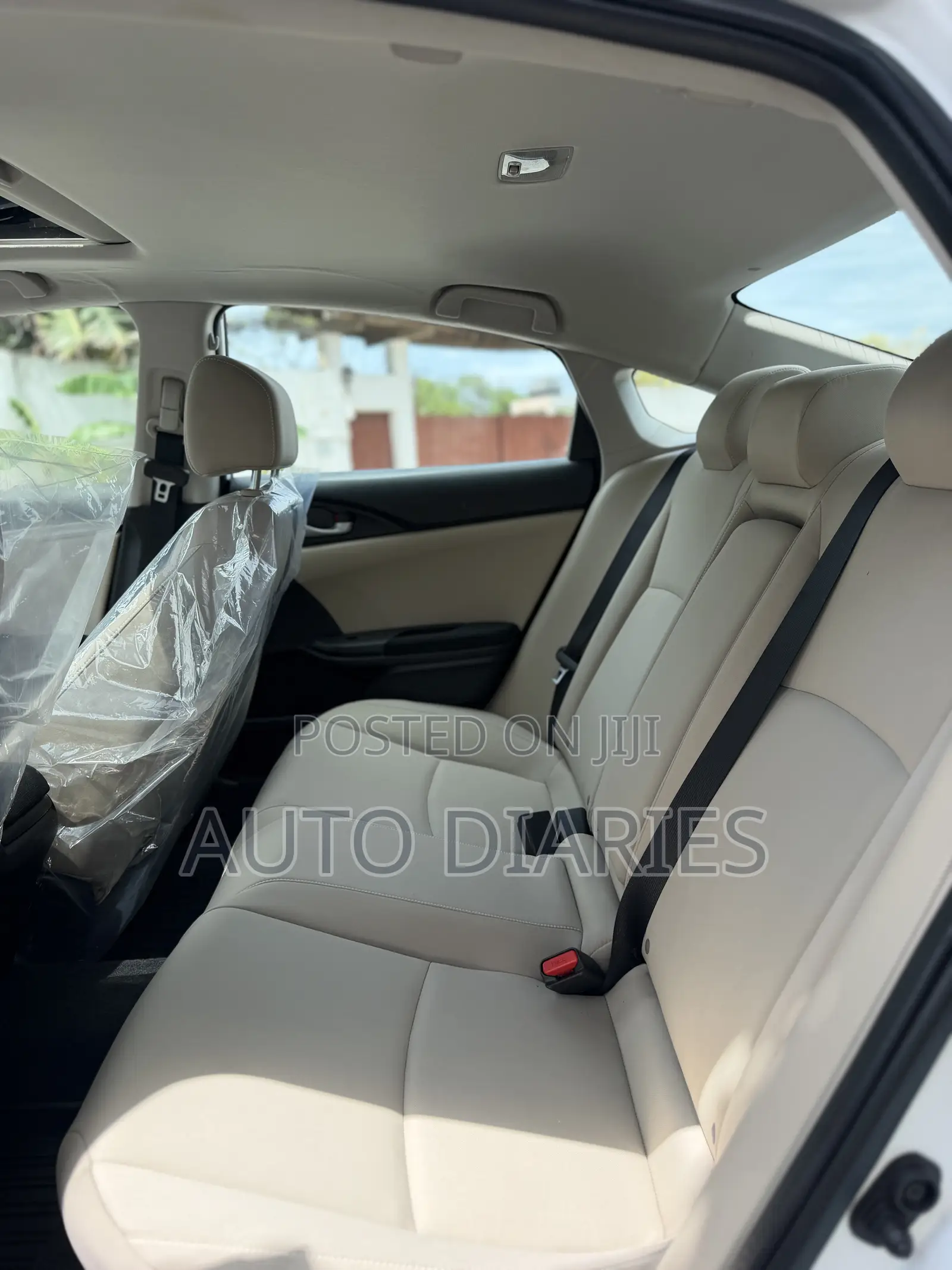 Honda Civic EX 4dr Sedan (1.5L 4cyl) 2016 White