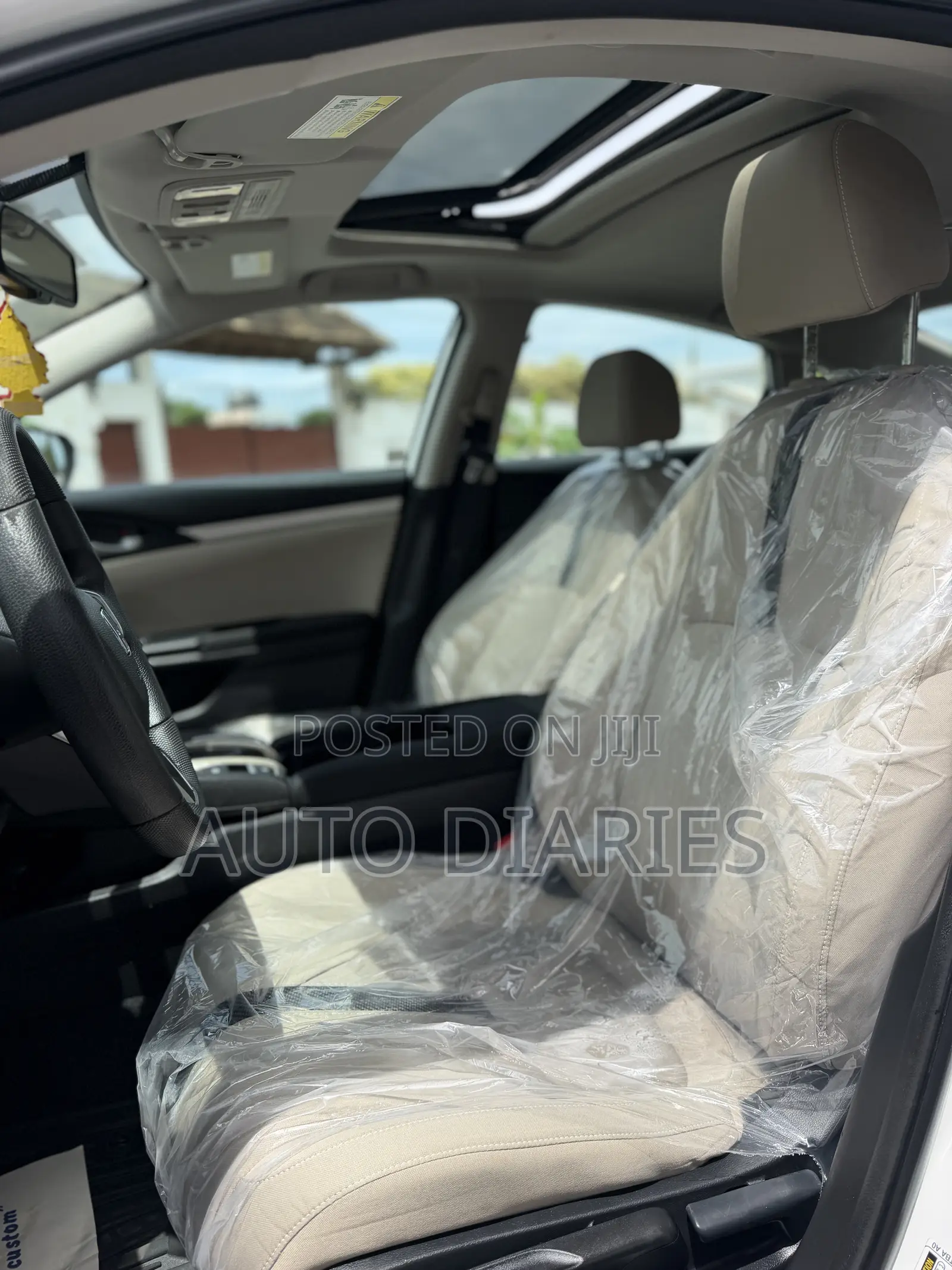 Honda Civic EX 4dr Sedan (1.5L 4cyl) 2016 White