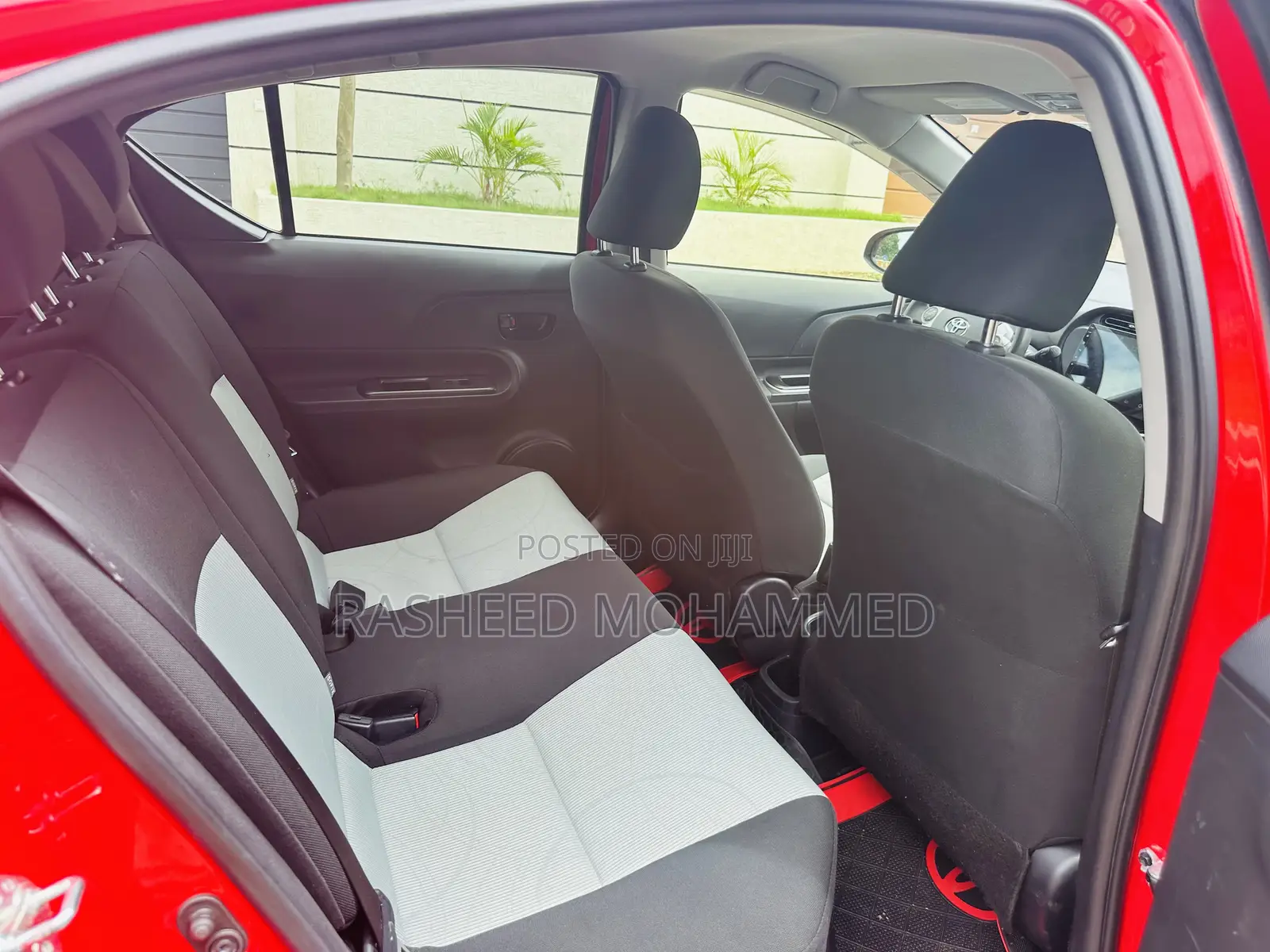 Toyota Aqua 2014 Red