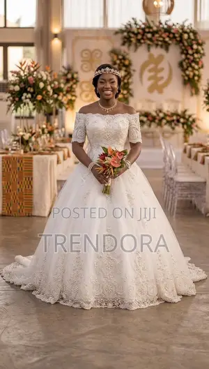 Affordable Luxury Wedding Gown, Accra Ghana