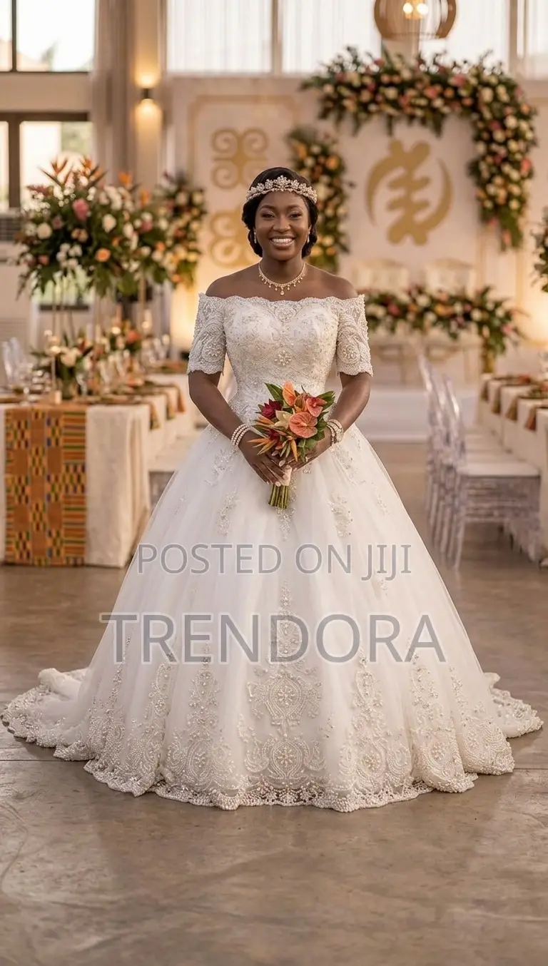 Affordable Luxury Wedding Gown, Accra Ghana