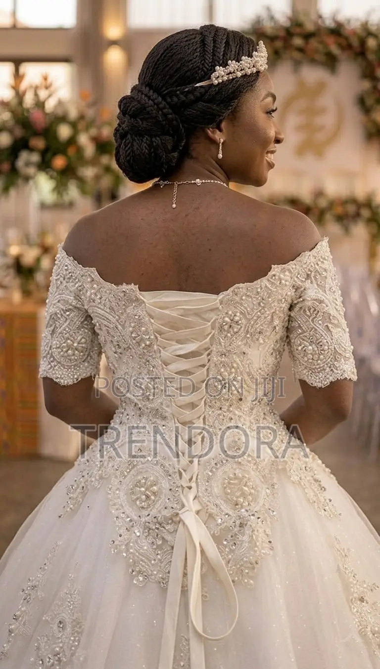 Affordable Luxury Wedding Gown, Accra Ghana