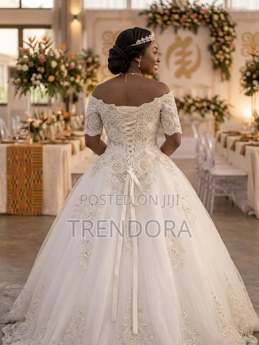 Affordable Luxury Wedding Gown, Accra Ghana