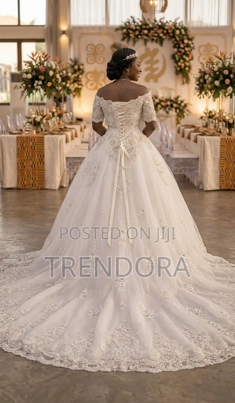 Affordable Luxury Wedding Gown, Accra Ghana