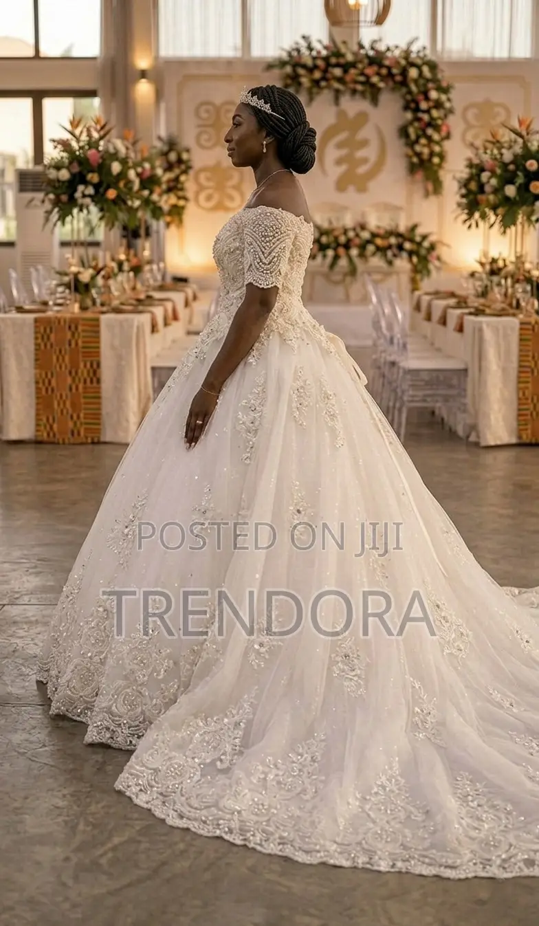 Affordable Luxury Wedding Gown, Accra Ghana