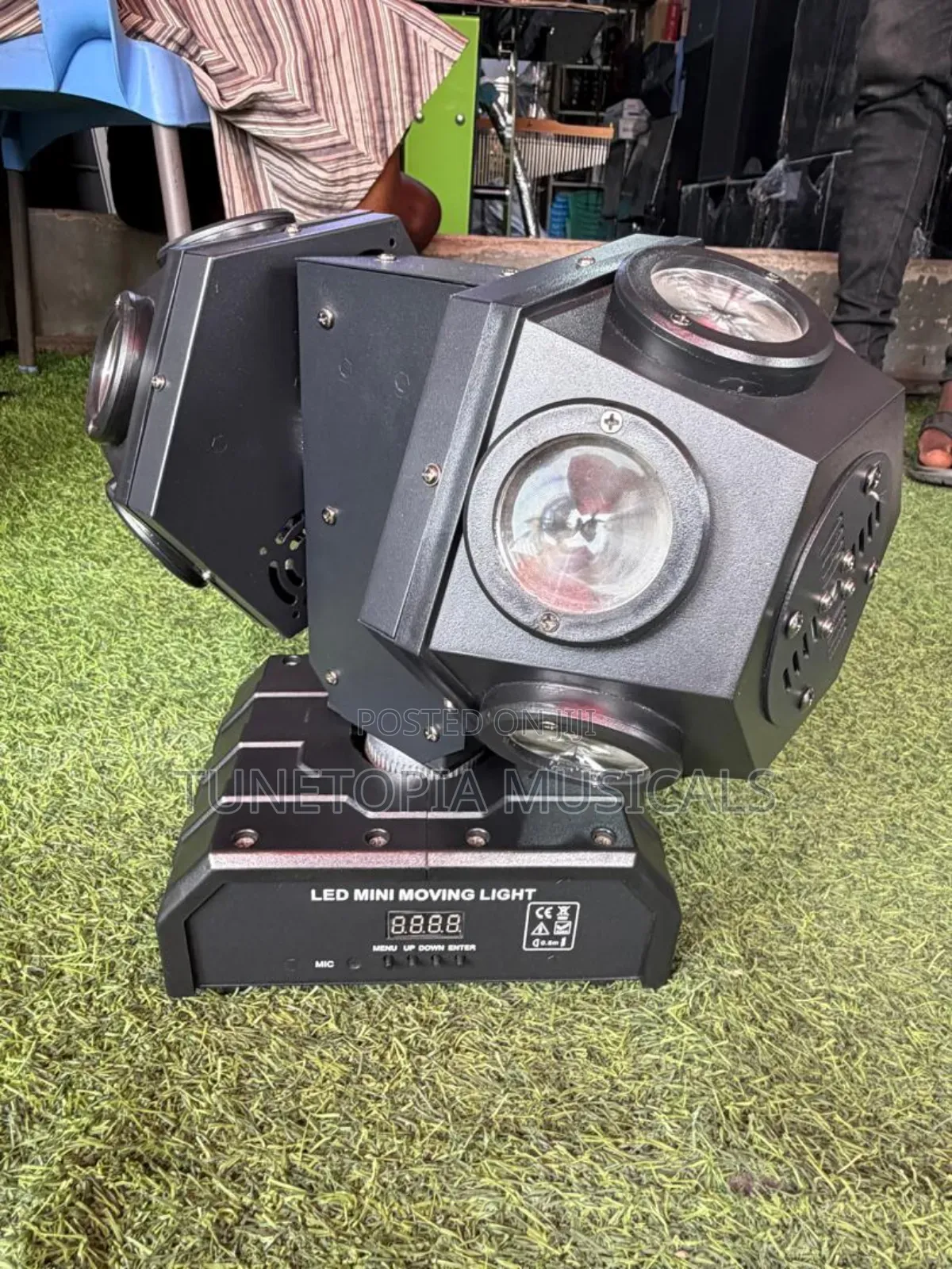 Led Mini Moving Light Is a Compact, Multi-Lens Fixture for Stage