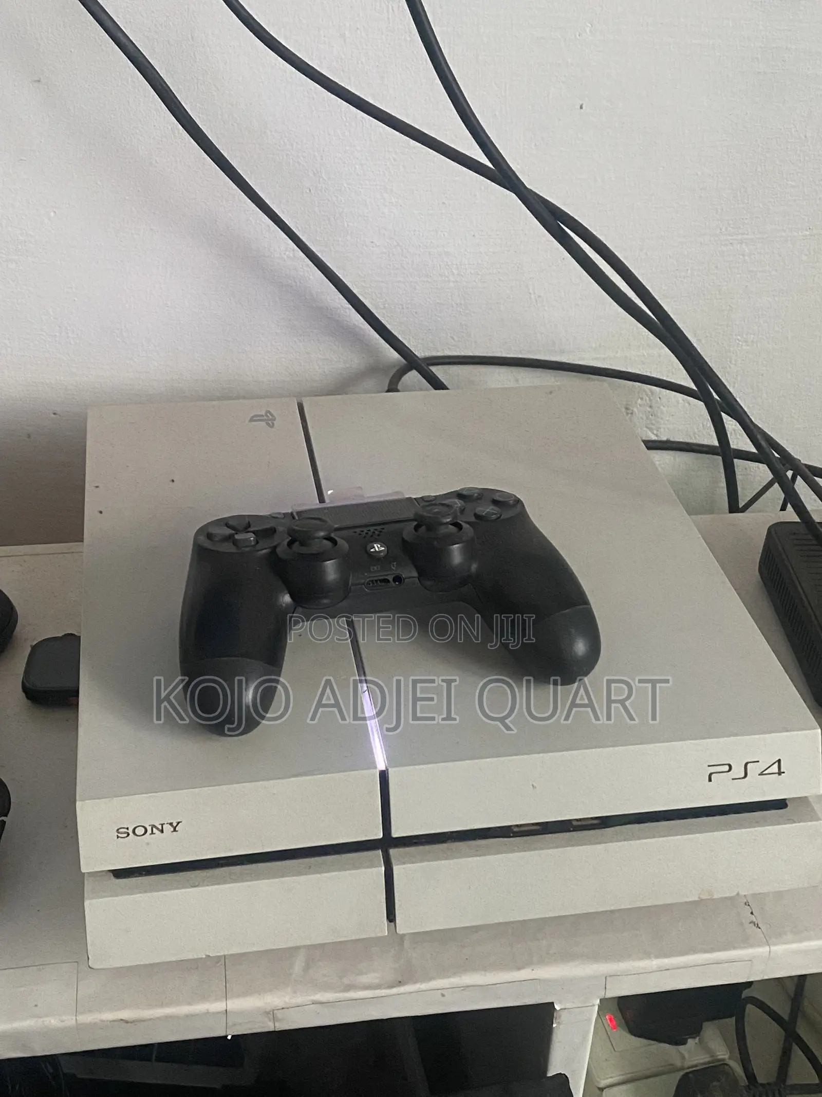 Neat Ps4 Console With a Controller