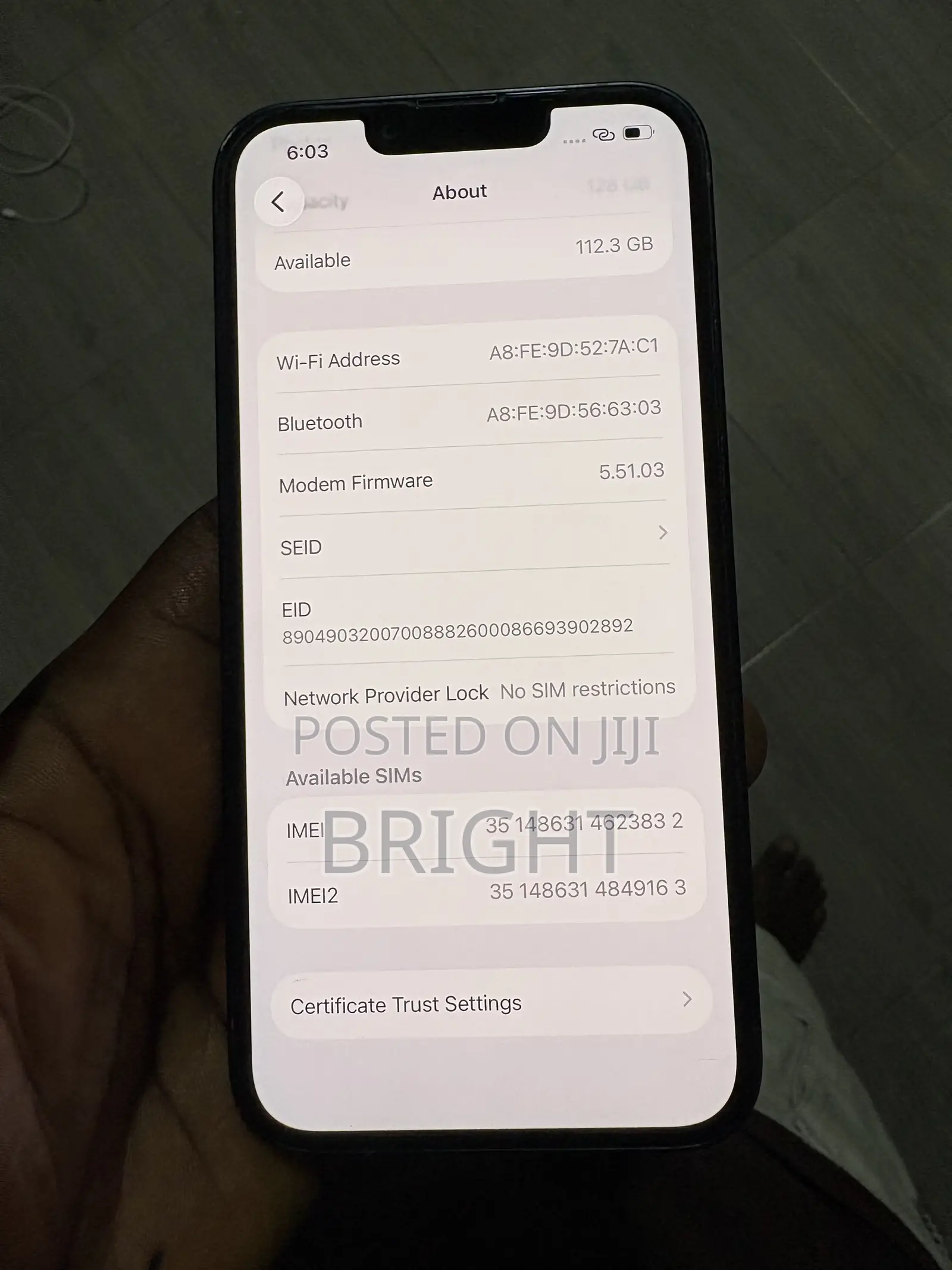 Apple iPhone 13 128 GB Black