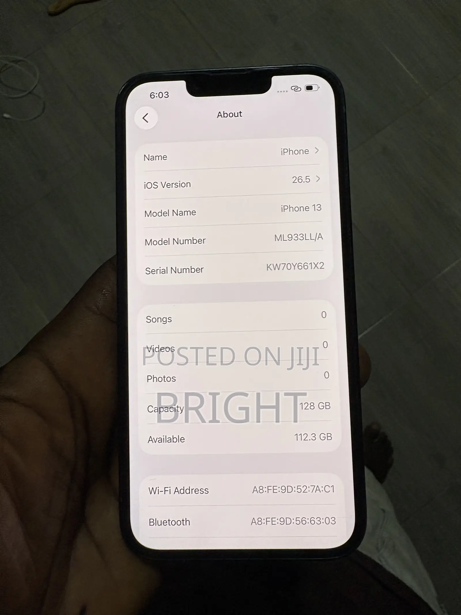 Apple iPhone 13 128 GB Black