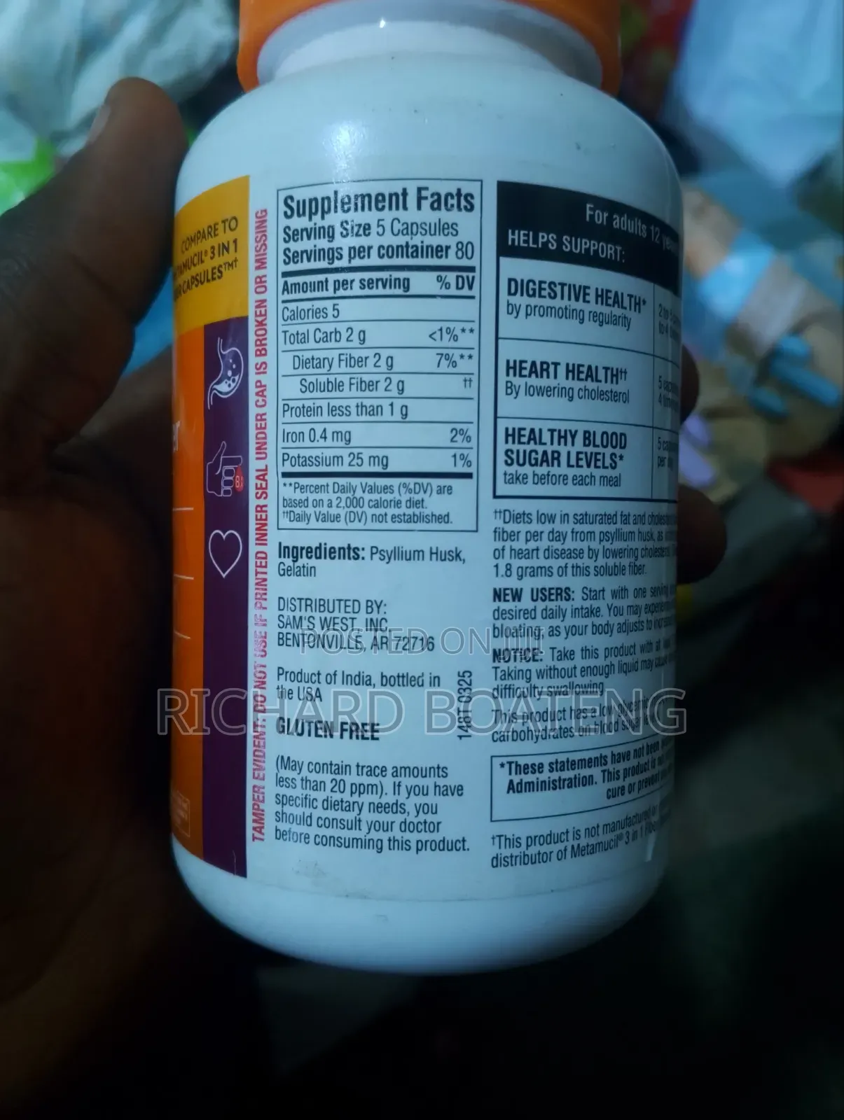 Psyllium Fiber