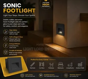 Glow Casa Sonic Foot Step Light