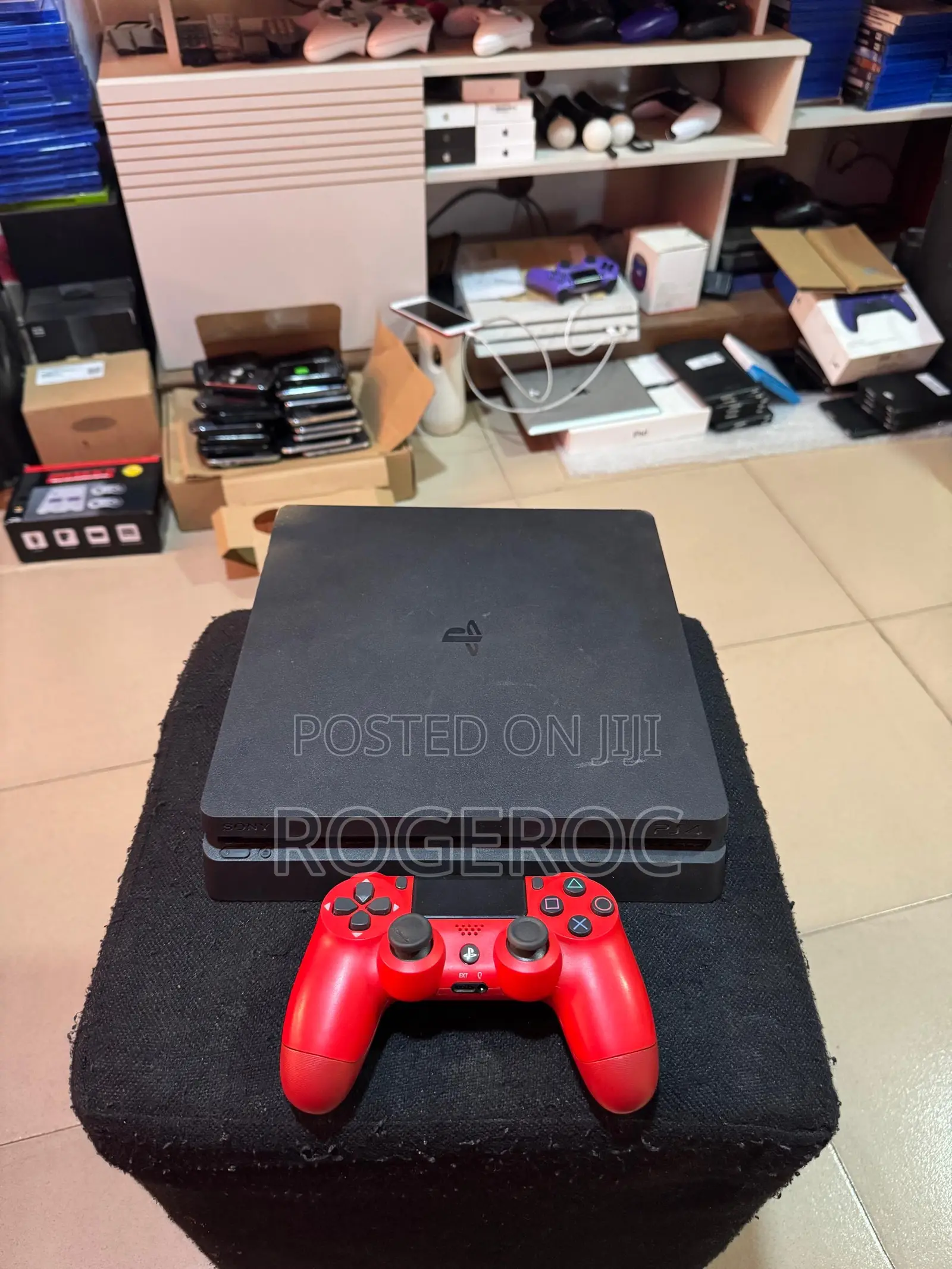 Playstation Slim With Games
