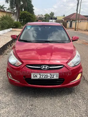 Hyundai Accent 2013 Red