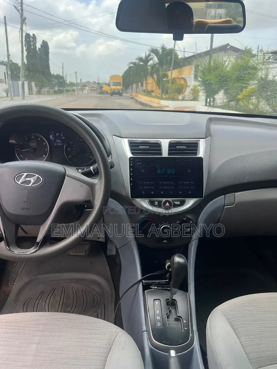 Hyundai Accent 2013 Red