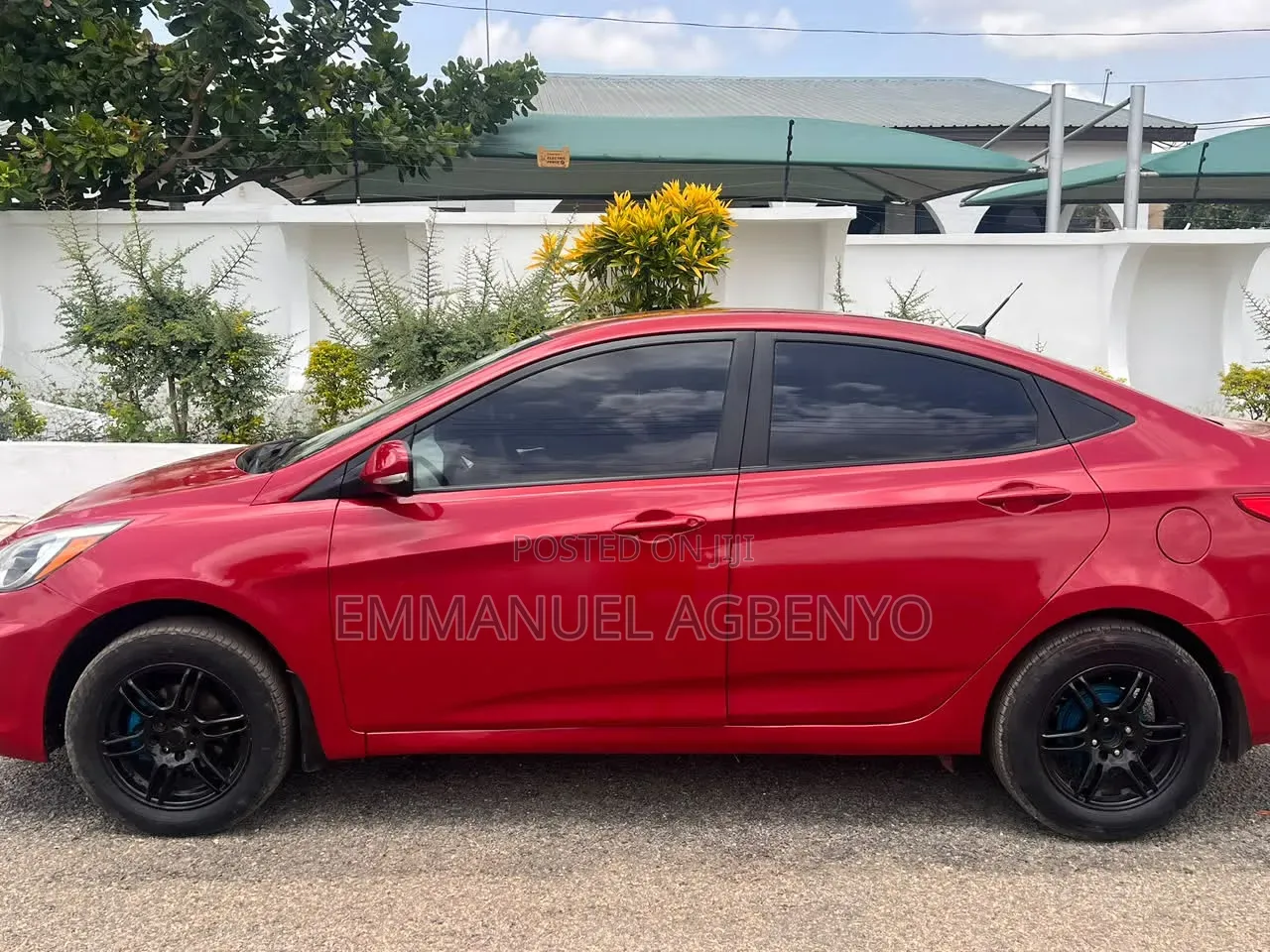 Hyundai Accent 2013 Red