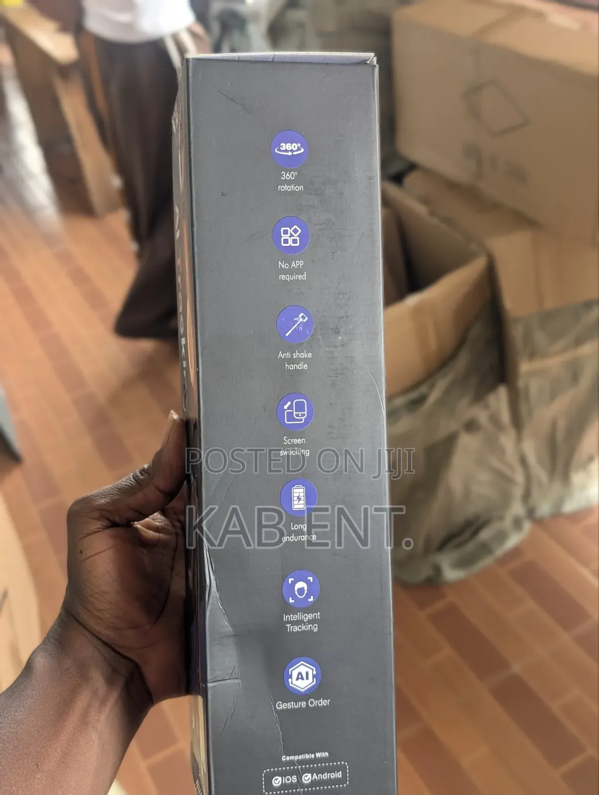 C12 Ai Tracking Selfie Stick Quadrupod — 1.8m