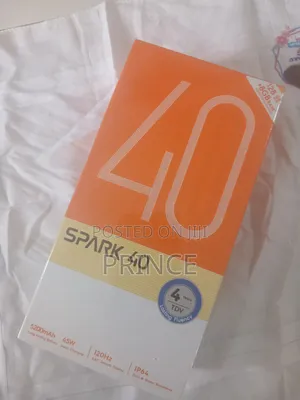 New Tecno Spark 40 128 GB Black