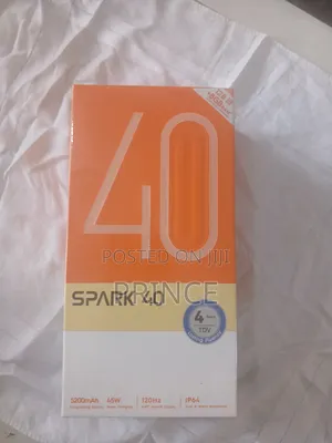 New Tecno Spark 40 128 GB Black