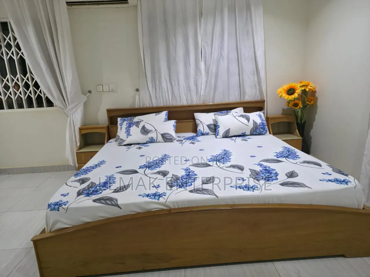 Cal King Size Bedsheets/ Super King Size 5 Piece Set. 72"×84" Inches