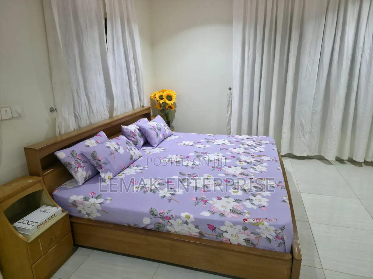 Cal King Size Bedsheets/ Super King Size 5 Piece Set. 72"×84" Inches
