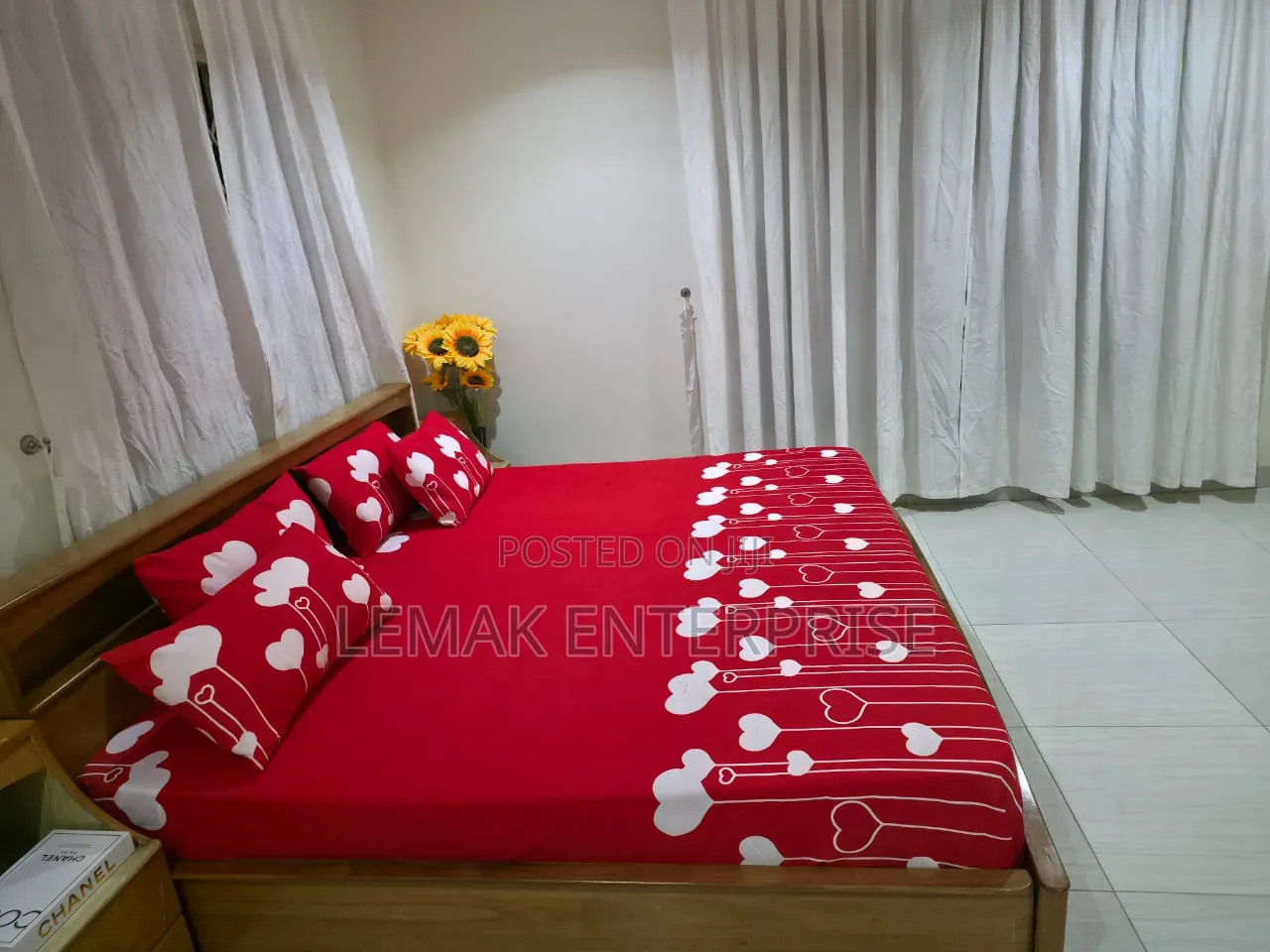 Cal King Size Bedsheets/ Super King Size 5 Piece Set. 72"×84" Inches