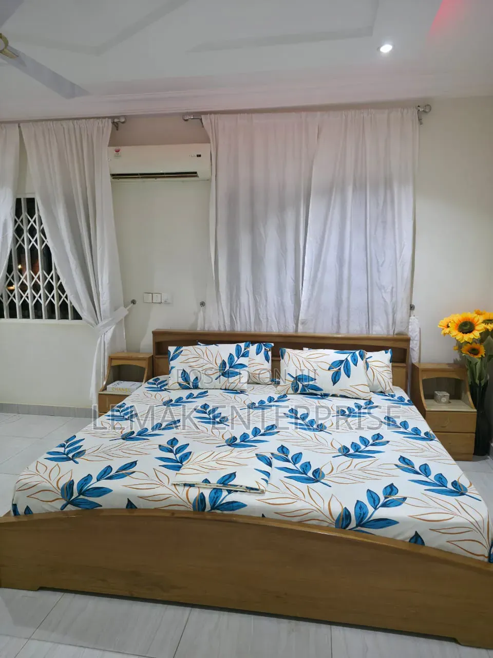 Cal King Size Bedsheets/ Super King Size 5 Piece Set. 72"×84" Inches