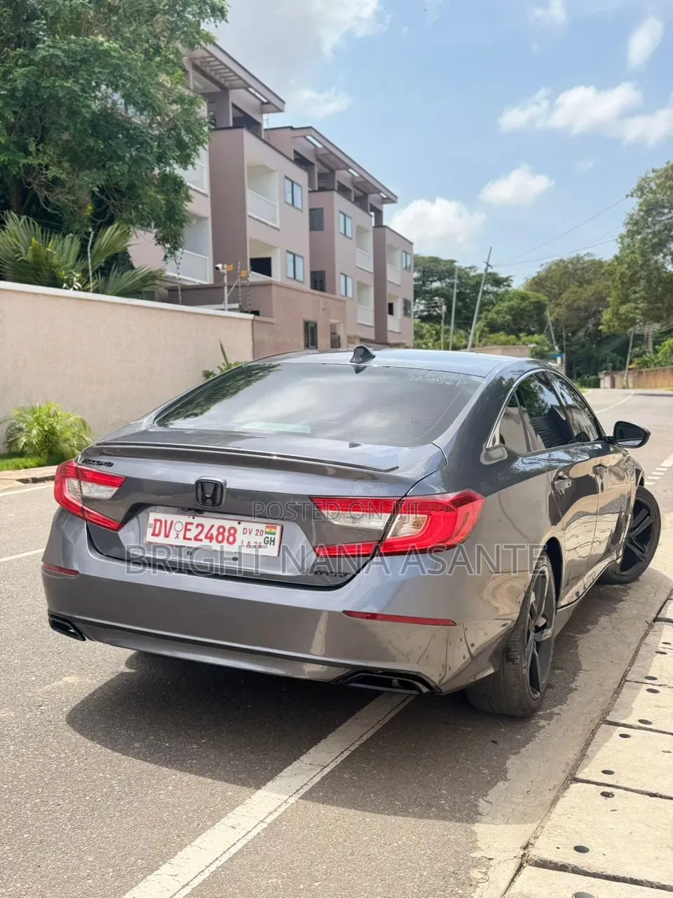 Honda Accord 2019 Gray