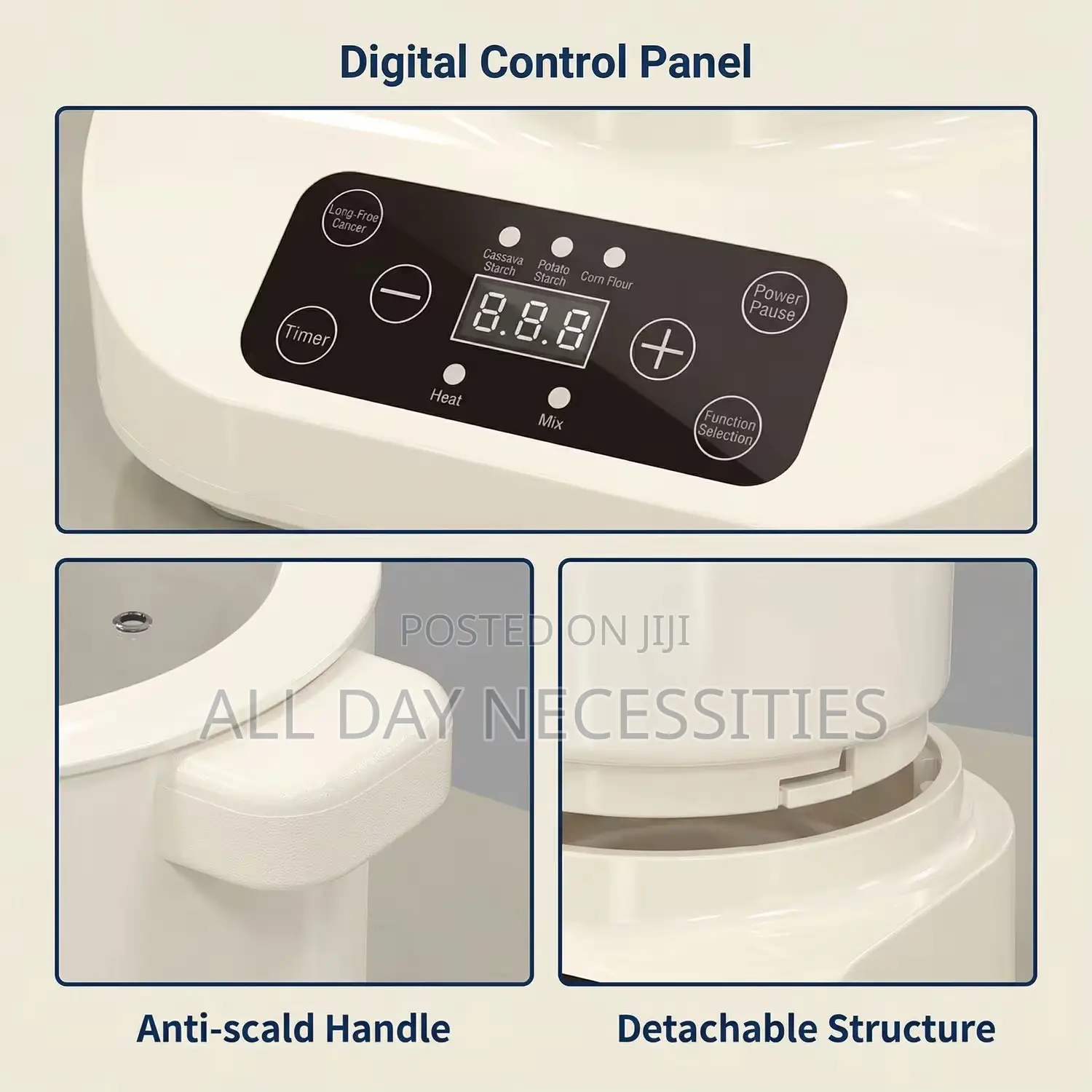 Multi Purpose Digital Swallow Maker (Cook And Blend Fufu Machine)