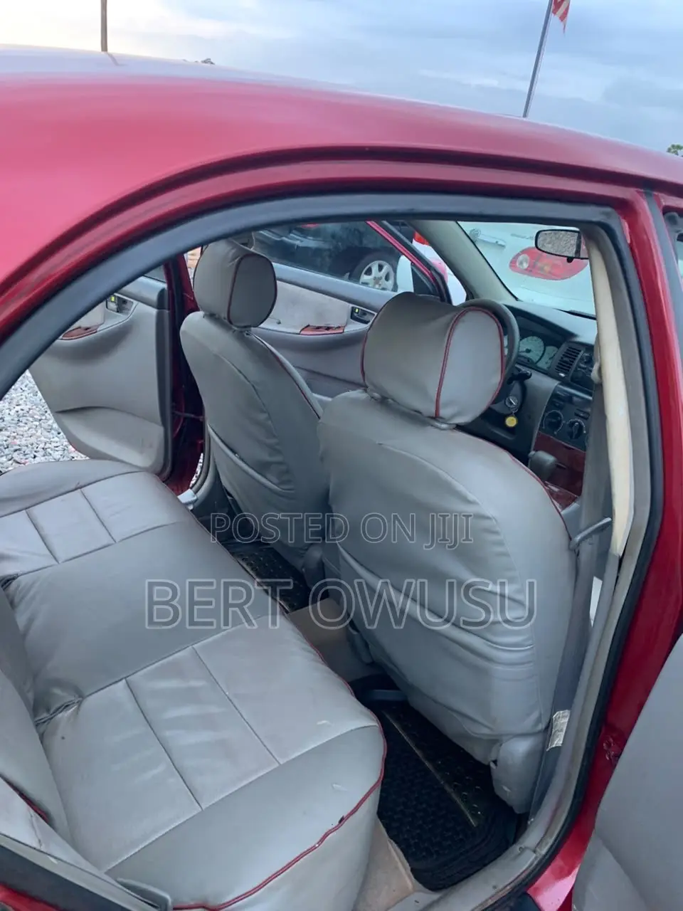 Toyota Corolla 2008 Red