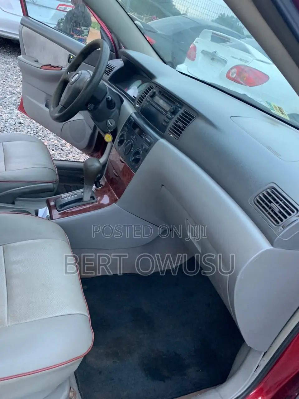 Toyota Corolla 2008 Red