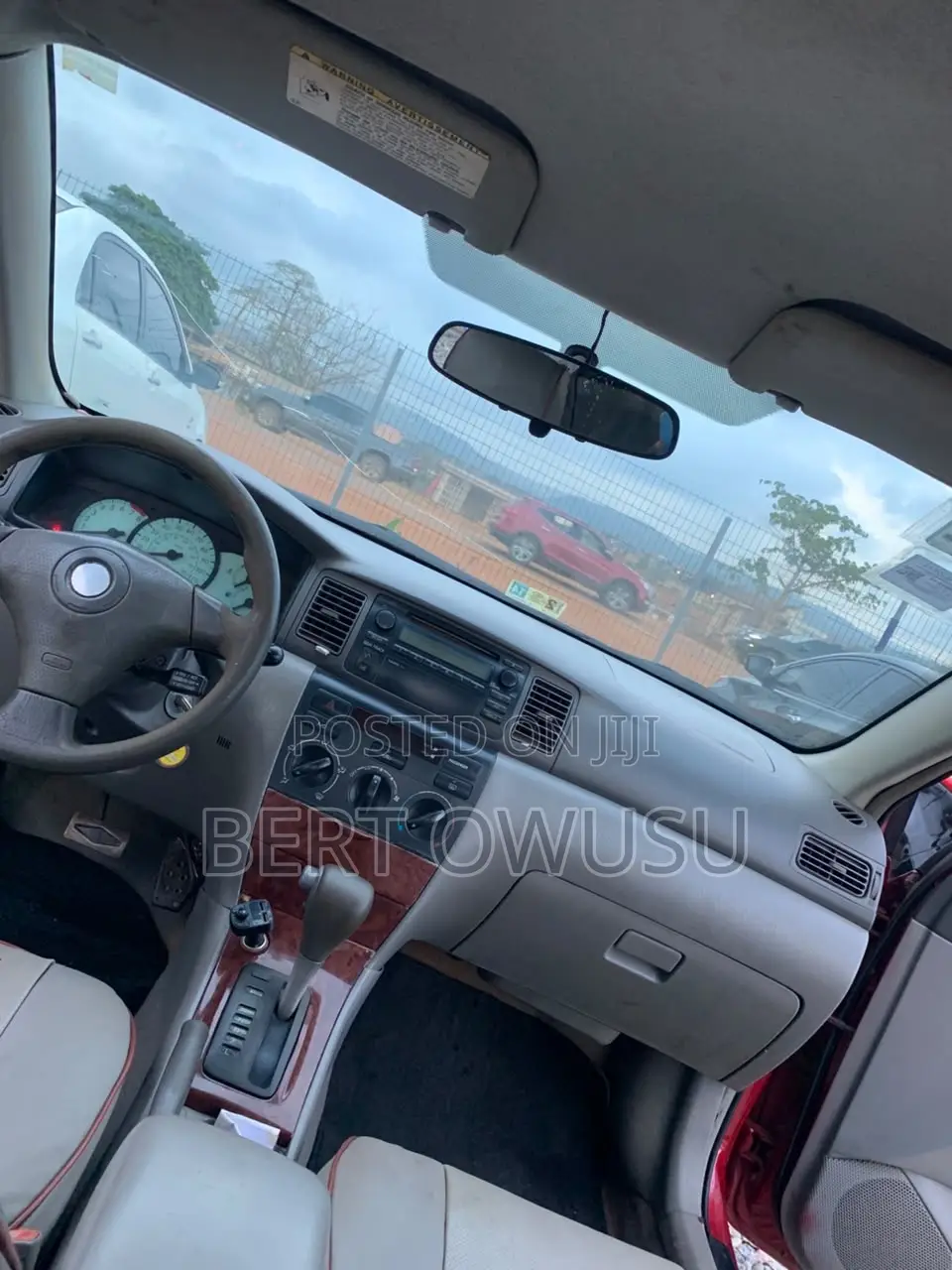 Toyota Corolla 2008 Red