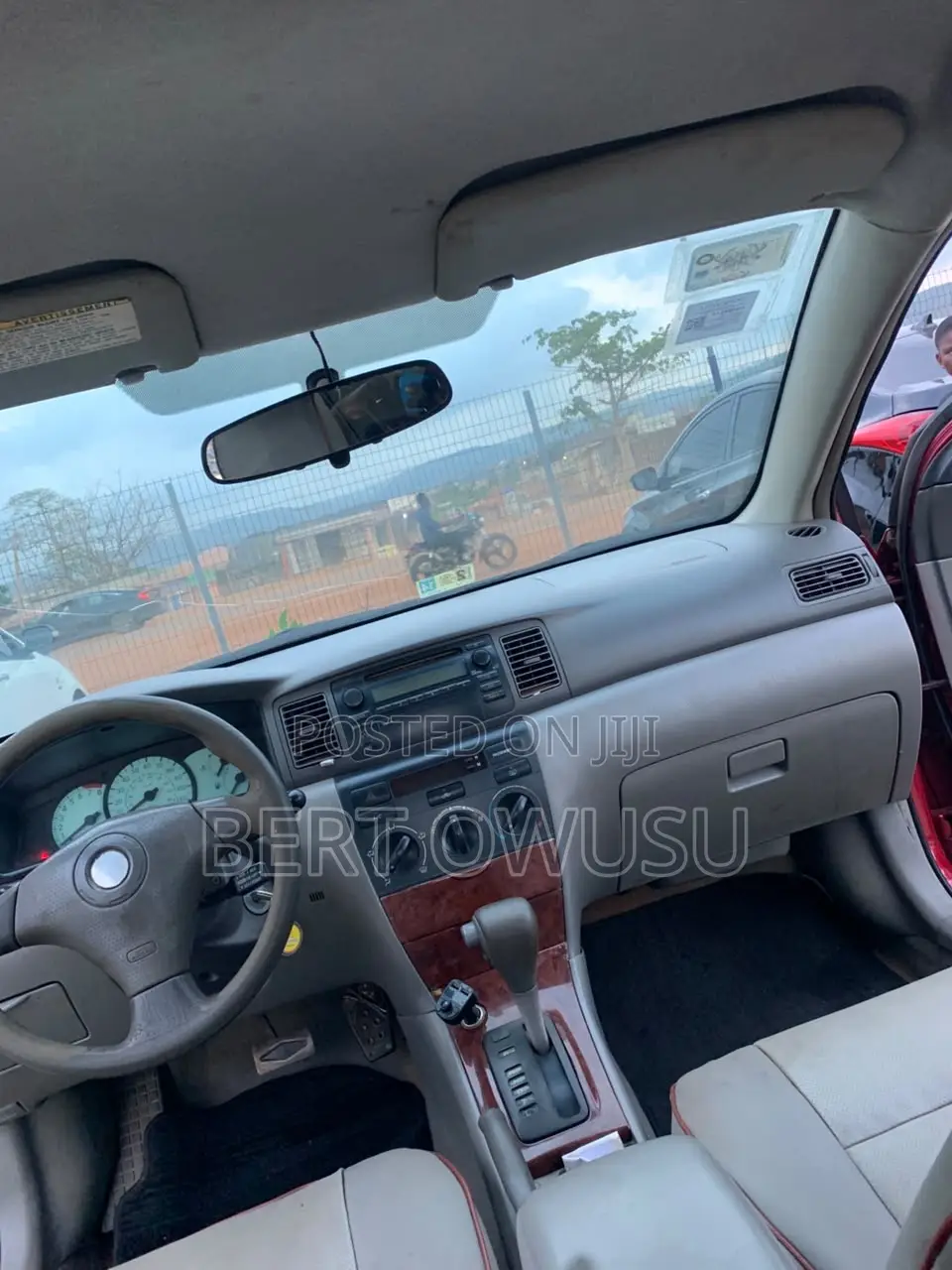 Toyota Corolla 2008 Red